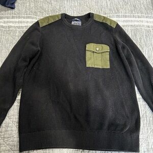 Black and Green Sweater